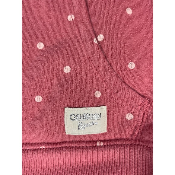 Oshkosh Girls lined hoodie size 7 - Picture 2 of 3